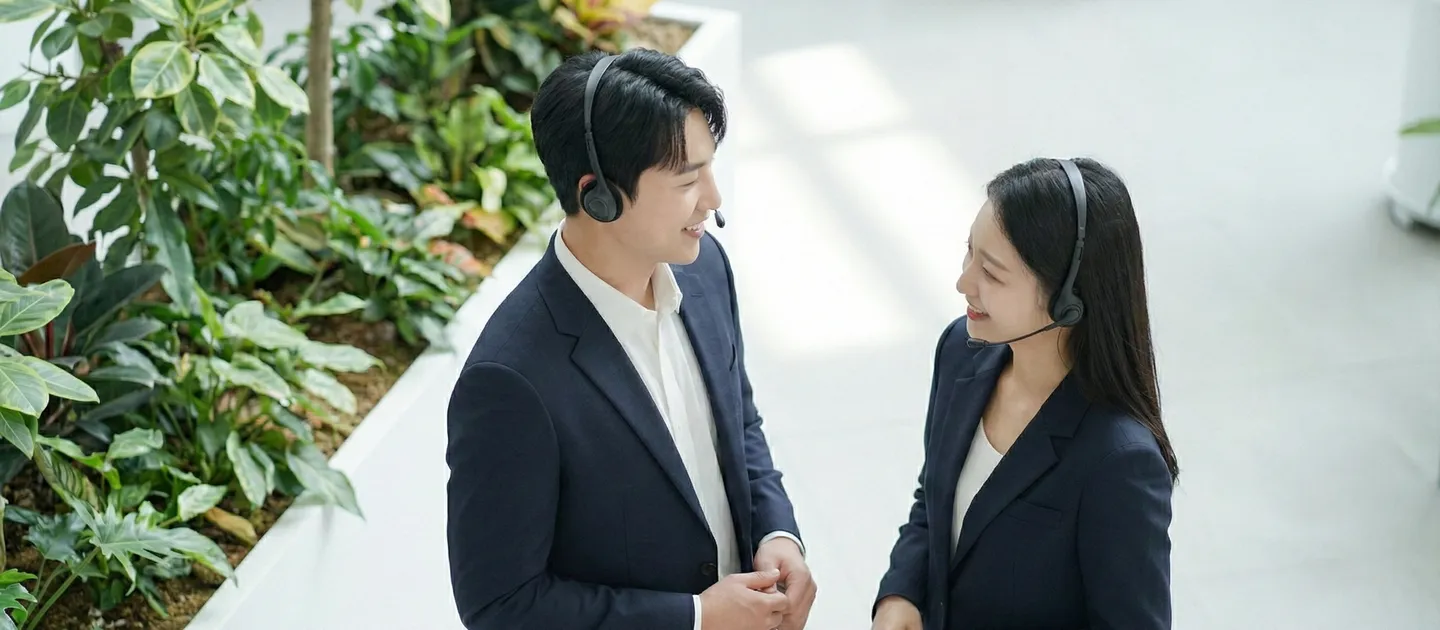 카드현금화방법 상담 진행 모습을 담은 참고 사진